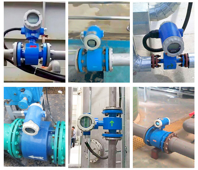 地下水流量計現場安裝使用圖